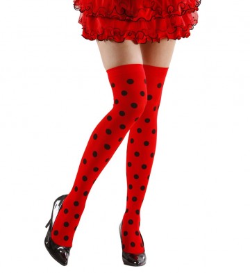 2073l overknee lieveheersbeestje panty 599 70den