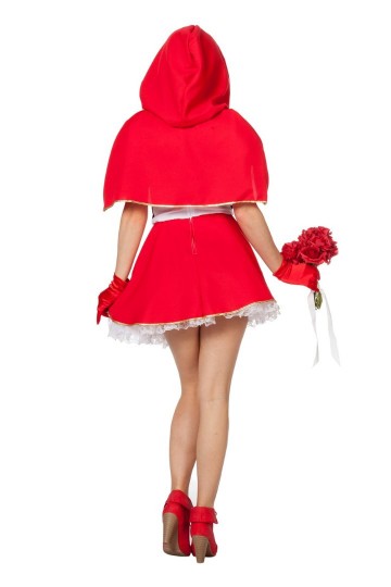 4284 jurkje met rode cape 2995 foto 3