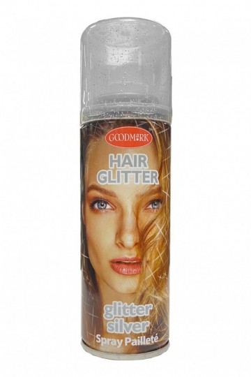 43013 haarspray glitter zilver 125ml new