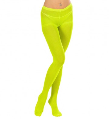 47977 panty neon groen 499 40den