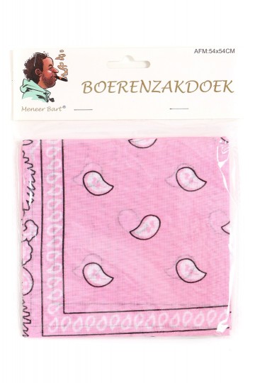 52204 zakdoek licht roze 1