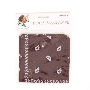 52207 boerenzakdoek bruin 1