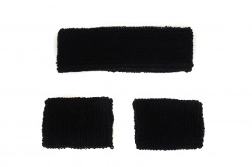 53033 zweetbandjes zwart 2