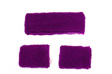 53038 zweetbandjes paars 2
