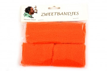 53039 zweetband oranje