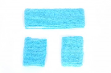 53042 zweetbandjes turquoise 2