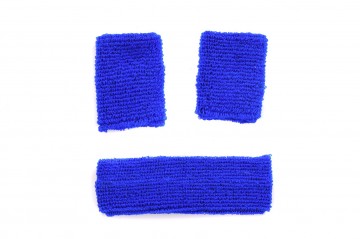 53045 zweetbandjes blauw 2