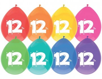 Ballonnen 12 30cm 8 stuks 442246 225