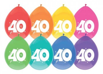 Ballonnen 40 30cm 8 stuks 442216 225