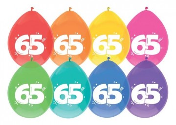 Ballonnen 65 30cm 8 stuks 442219 225