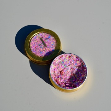 Dolly pink gezicht glitters