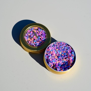 Dottie gezicht glitters