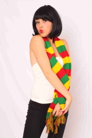 Sjaal ro ge gr 96013 19x160cm