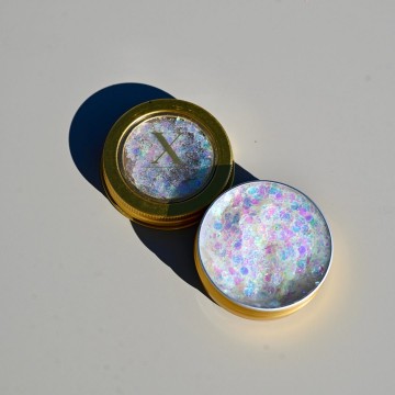 Snow white gezicht glitters