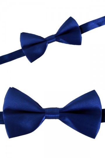 Strik blauw 14348 12x65 cm nieuw