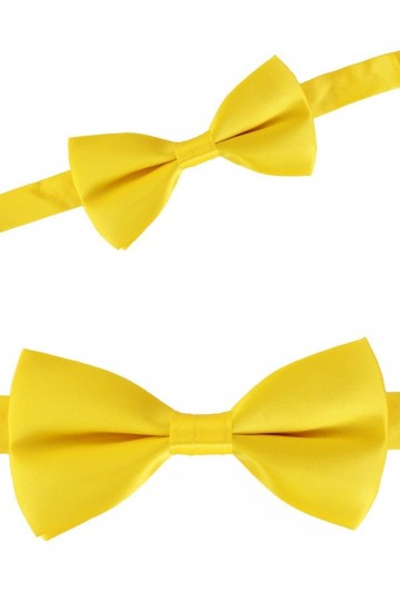 Strik geel 14346 12x65 cm nieuw