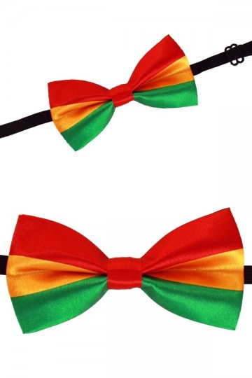 Strik rood geel groen 14350 12x65 cm nieuw 0