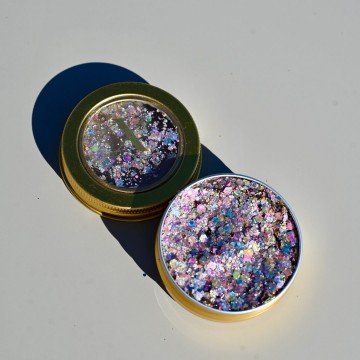 Unicorn gezicht glitters