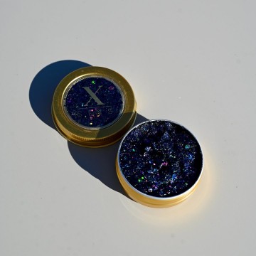 X sins 03 zwart gezicht glitters