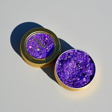 X sins 20 licht paars gezicht glitters